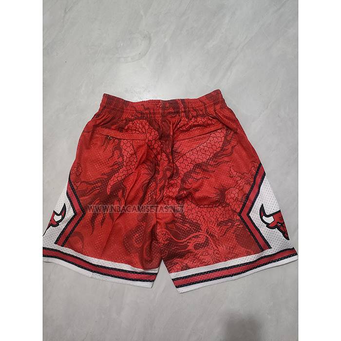 Pantalone Chicago Bulls Asian Heritage Just Don Rojo